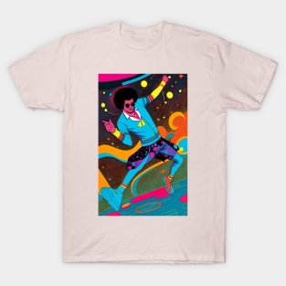 Retro Funky Man Dancing T-Shirt